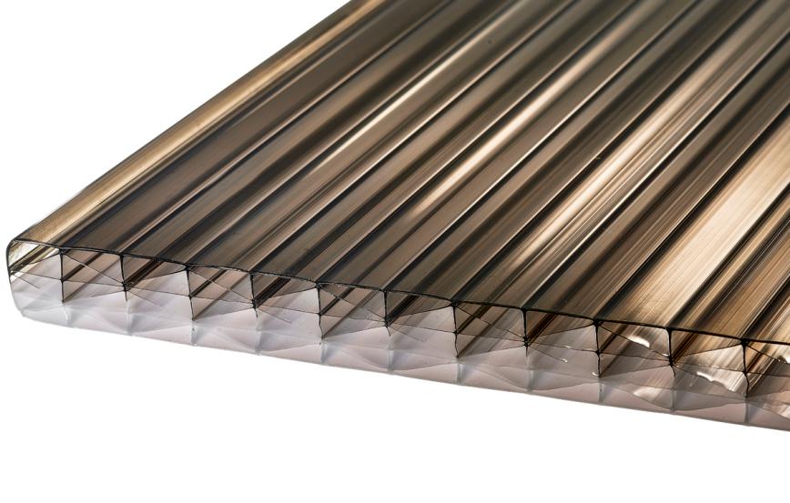 RIATHERM, 25 mm, X-struktur, Bronse/opal, 2100mm x 4000mm
